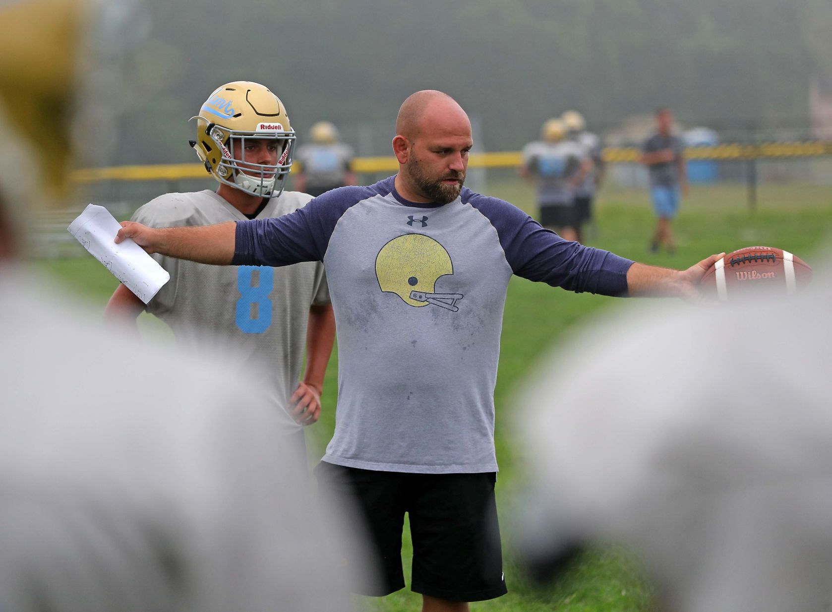 Lower Cape May football practice
